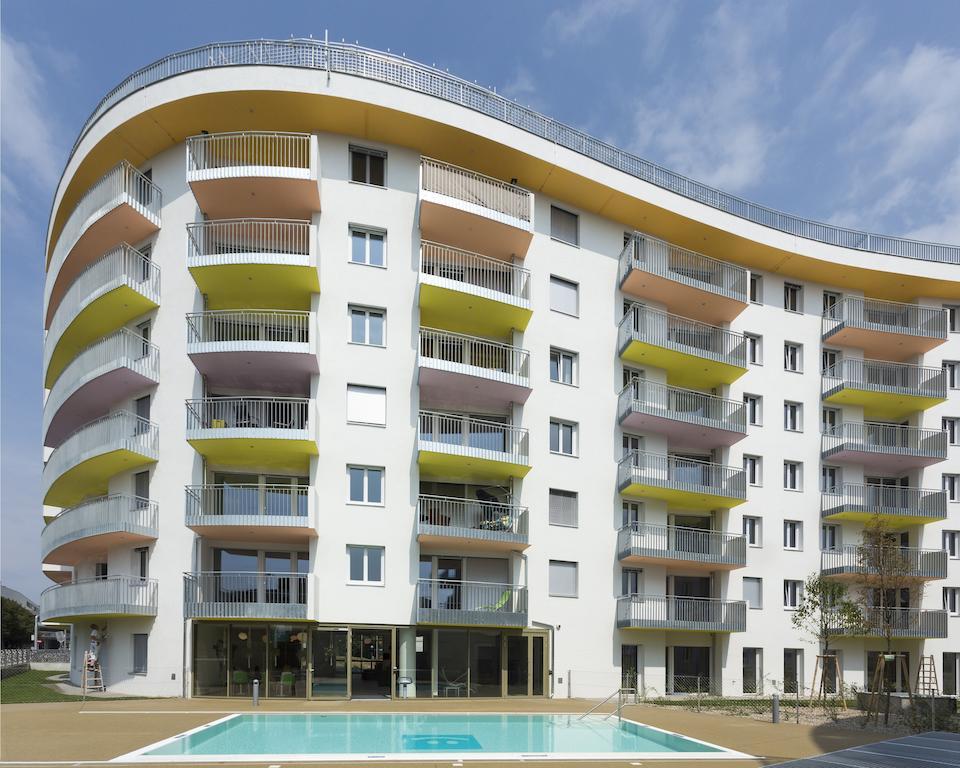 Ig City Apartments Danube Lodge Viena Exterior foto